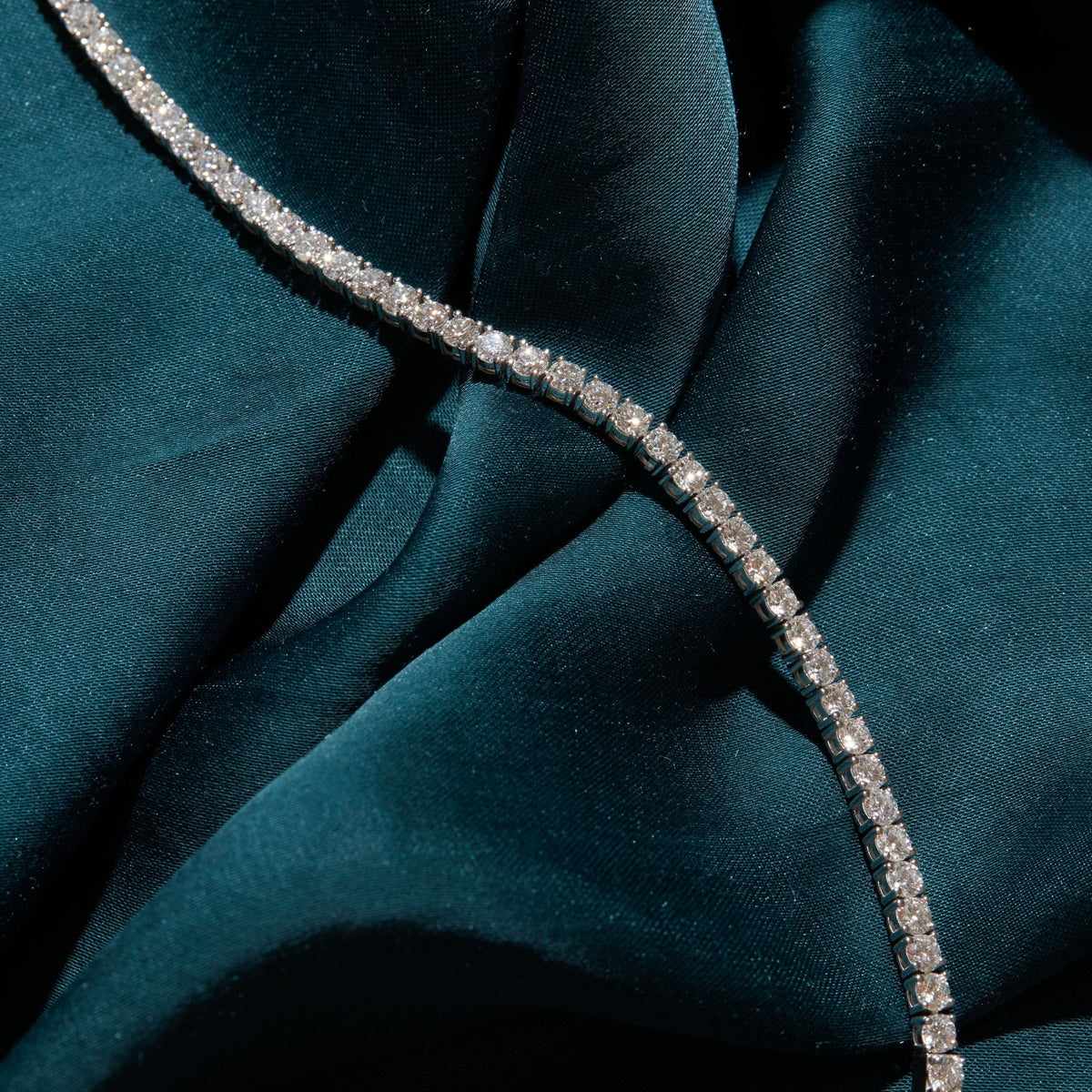 Round Diamond Tennis Bracelet