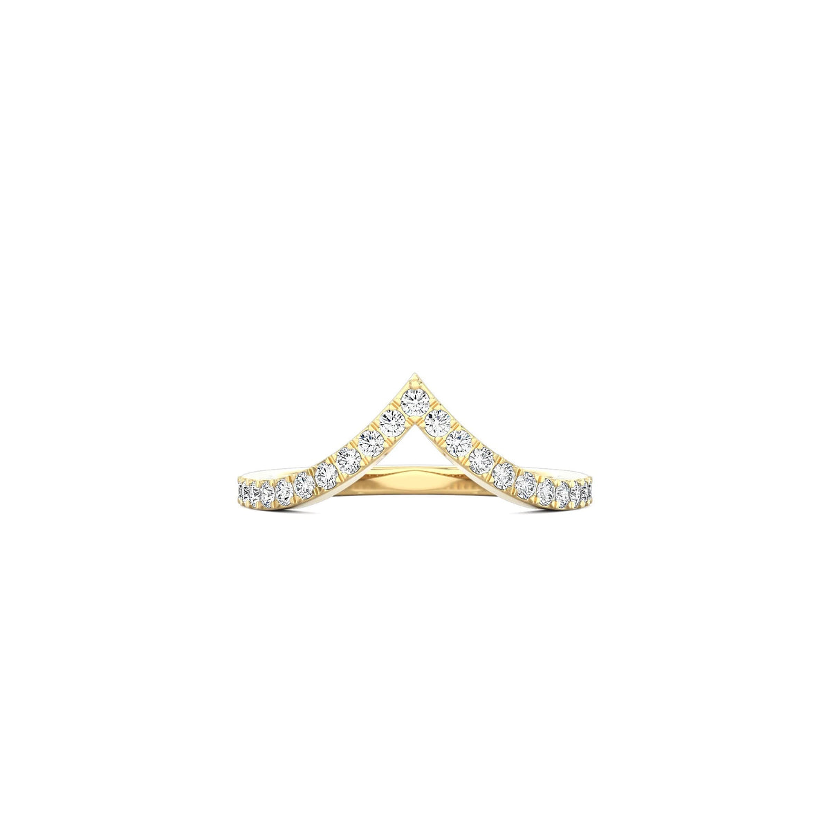 V shape Ring