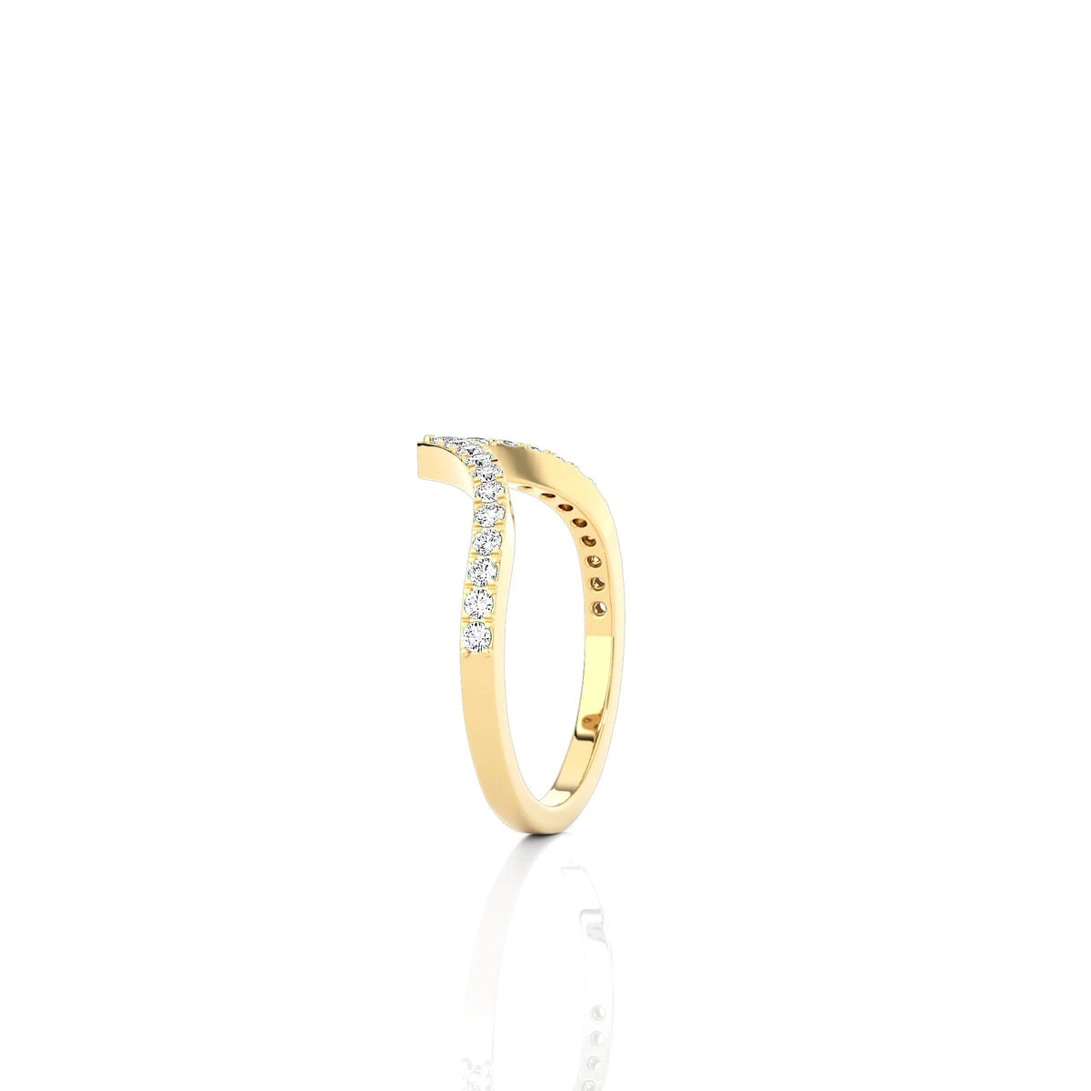 V shape Ring