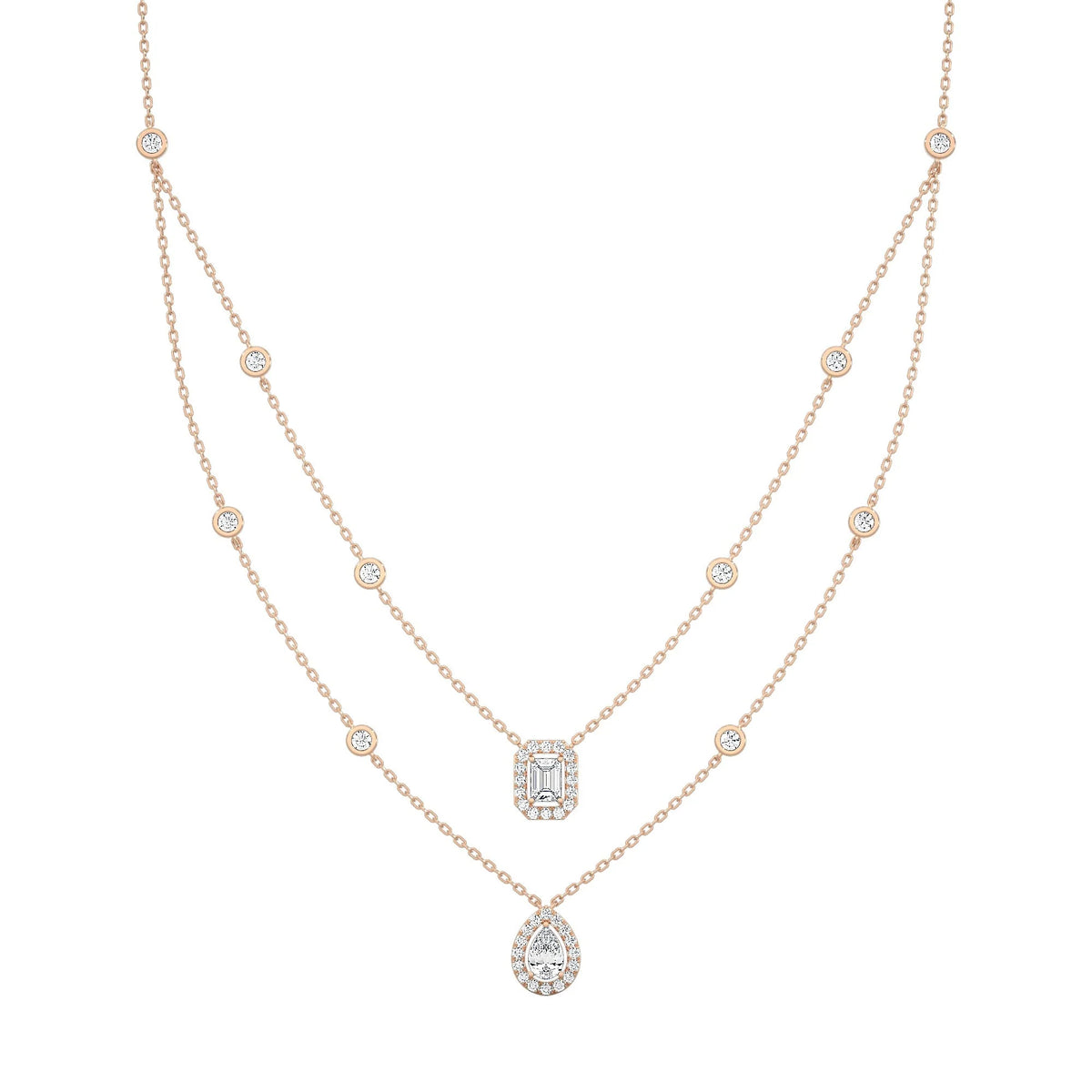 Double Chain necklace