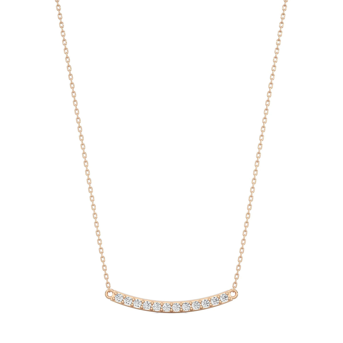 Pavé Line Necklace