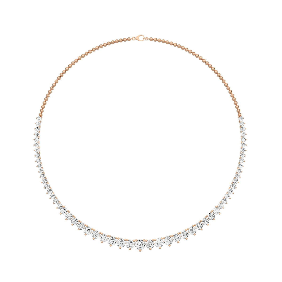 Fete Graduating Diamond Necklace