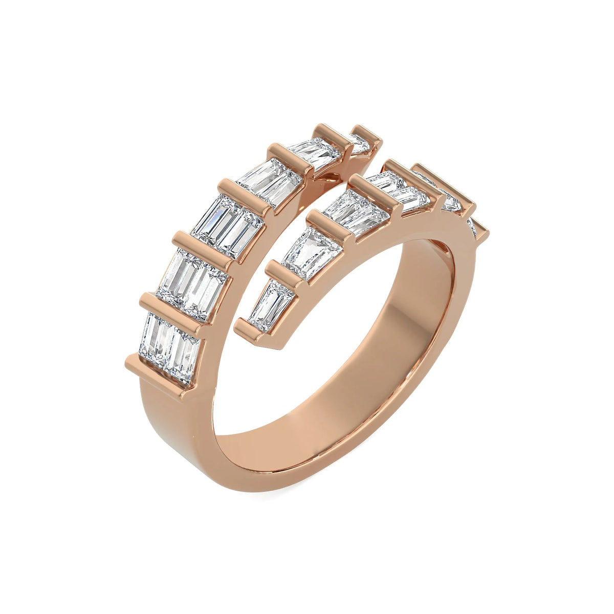 Baguette Wrap Ring
