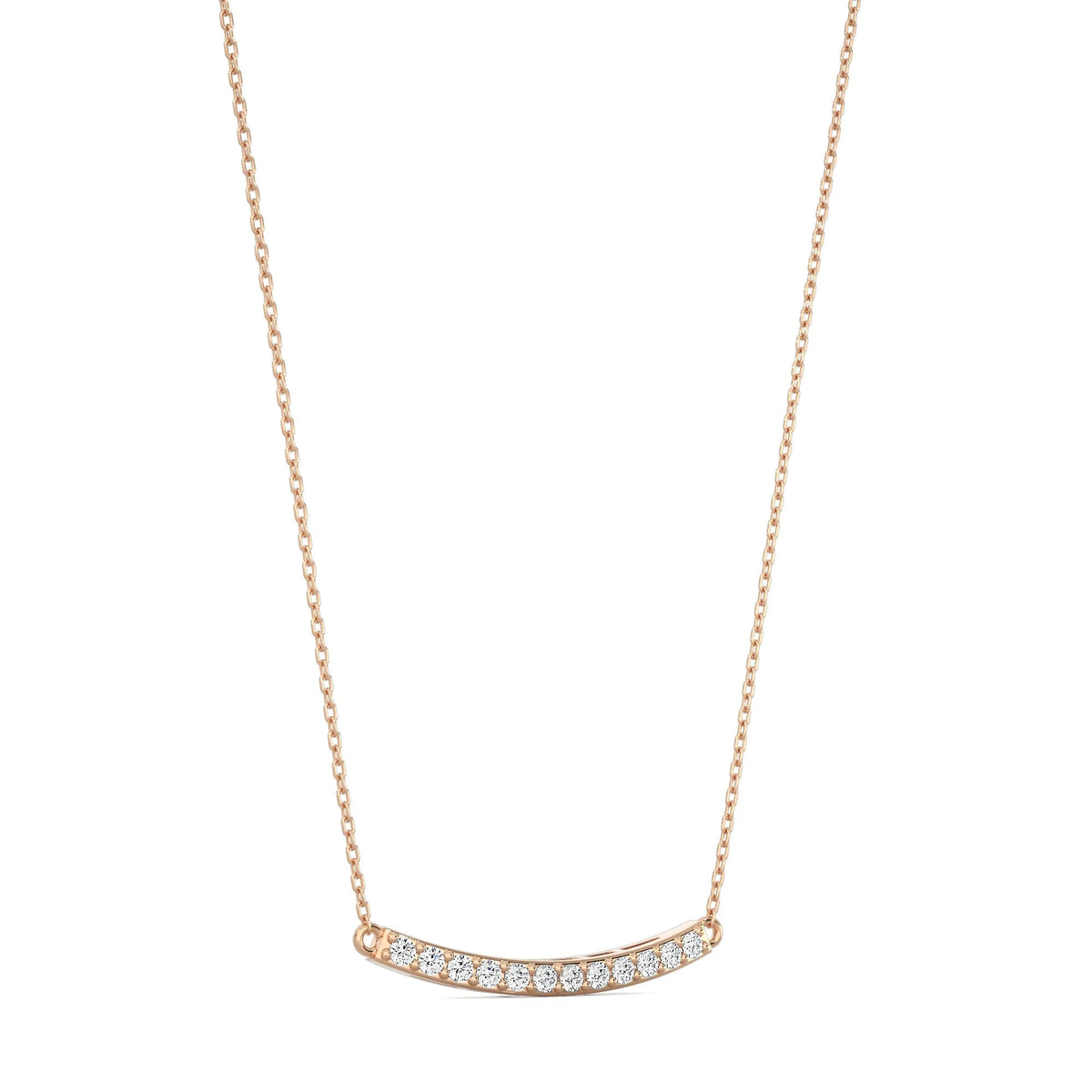 Pavé Line Necklace