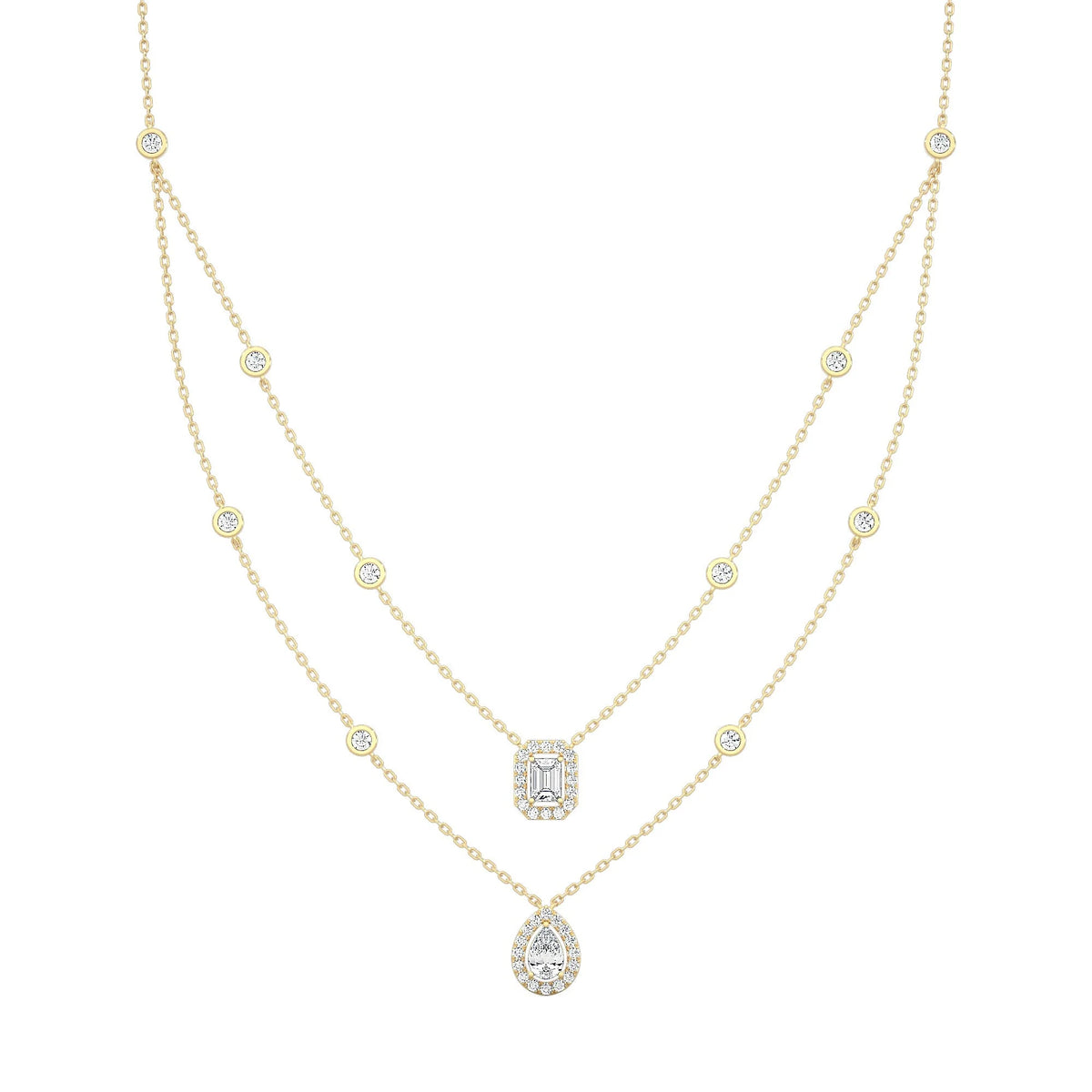 Double Chain necklace
