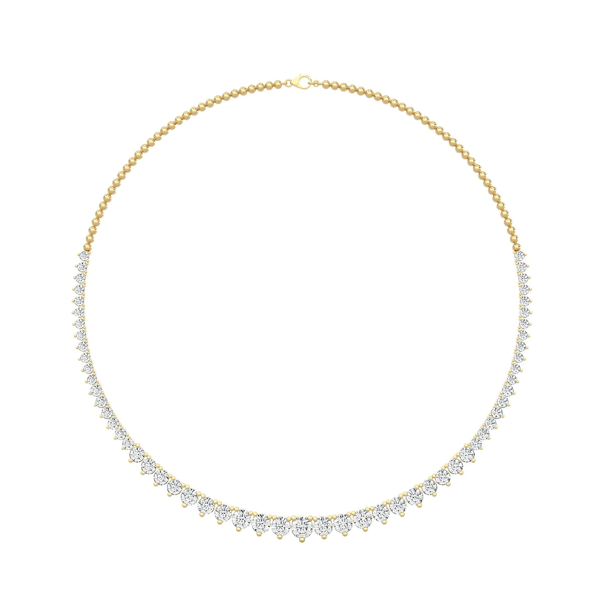 Fete Graduating Diamond Necklace