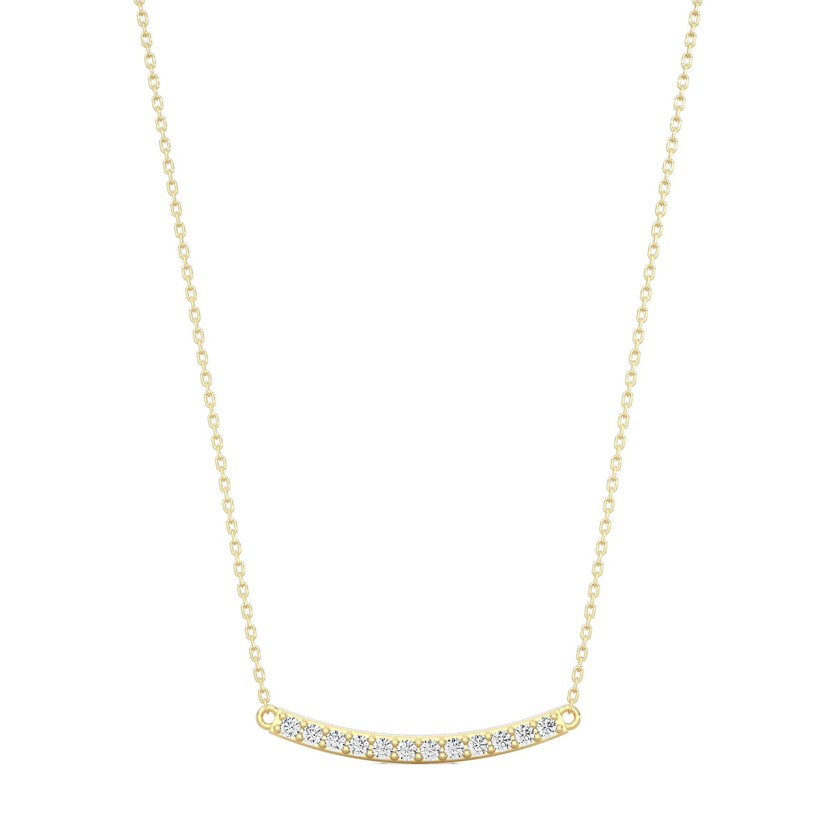 Pavé Line Necklace