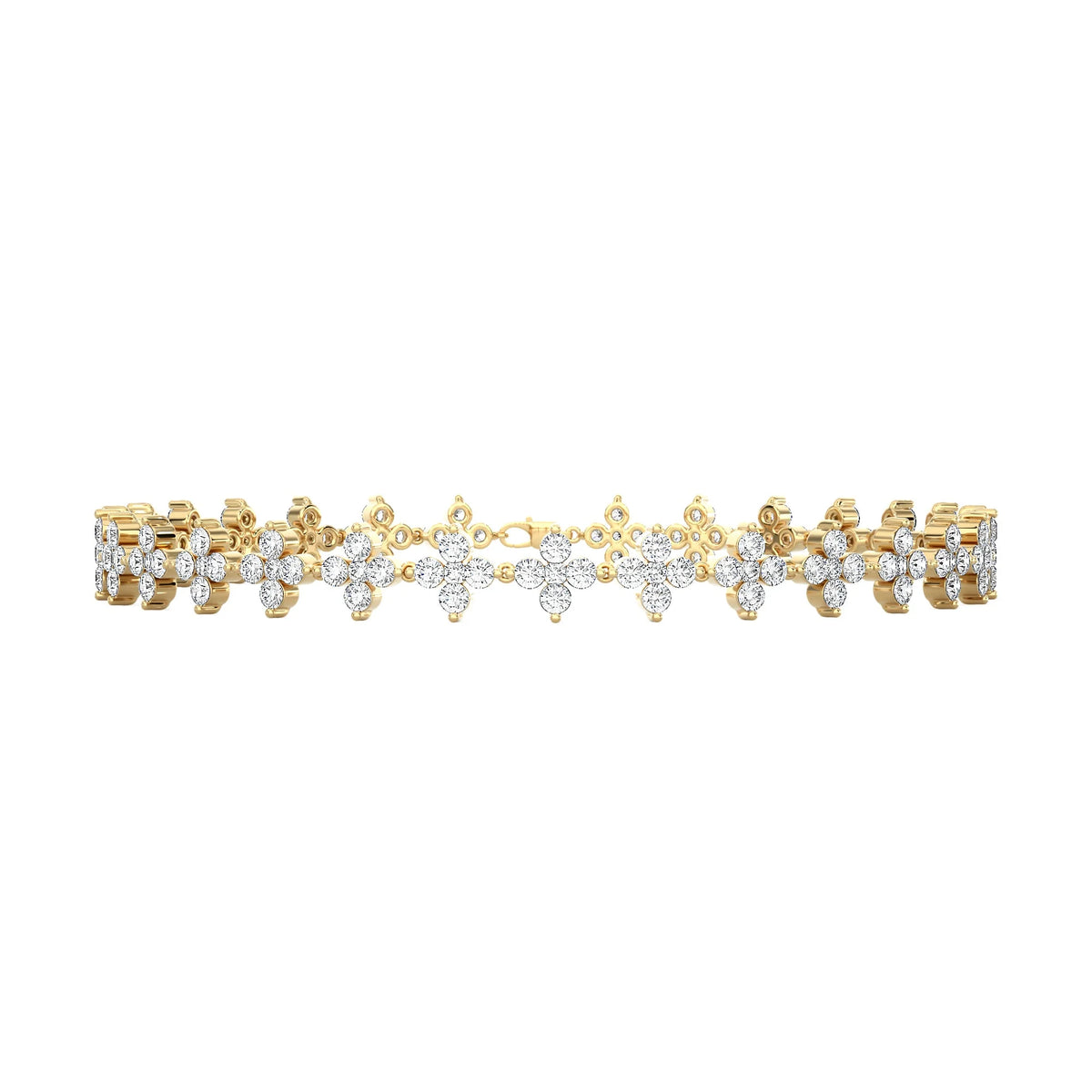 Camellia Tennis Bracelet