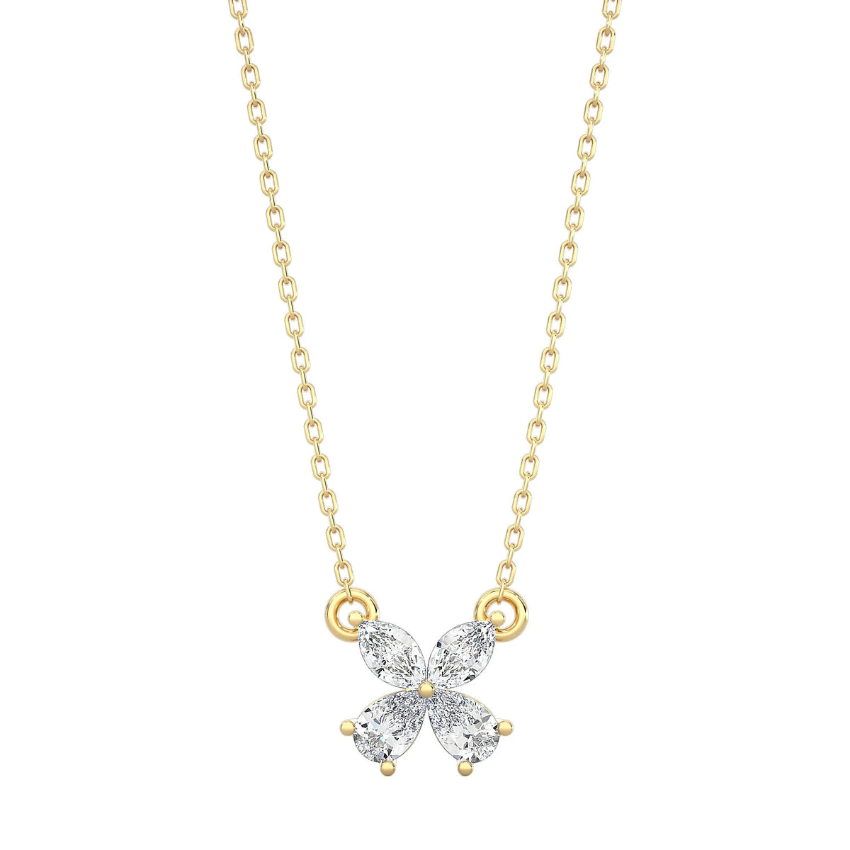Pear Marquise Necklace