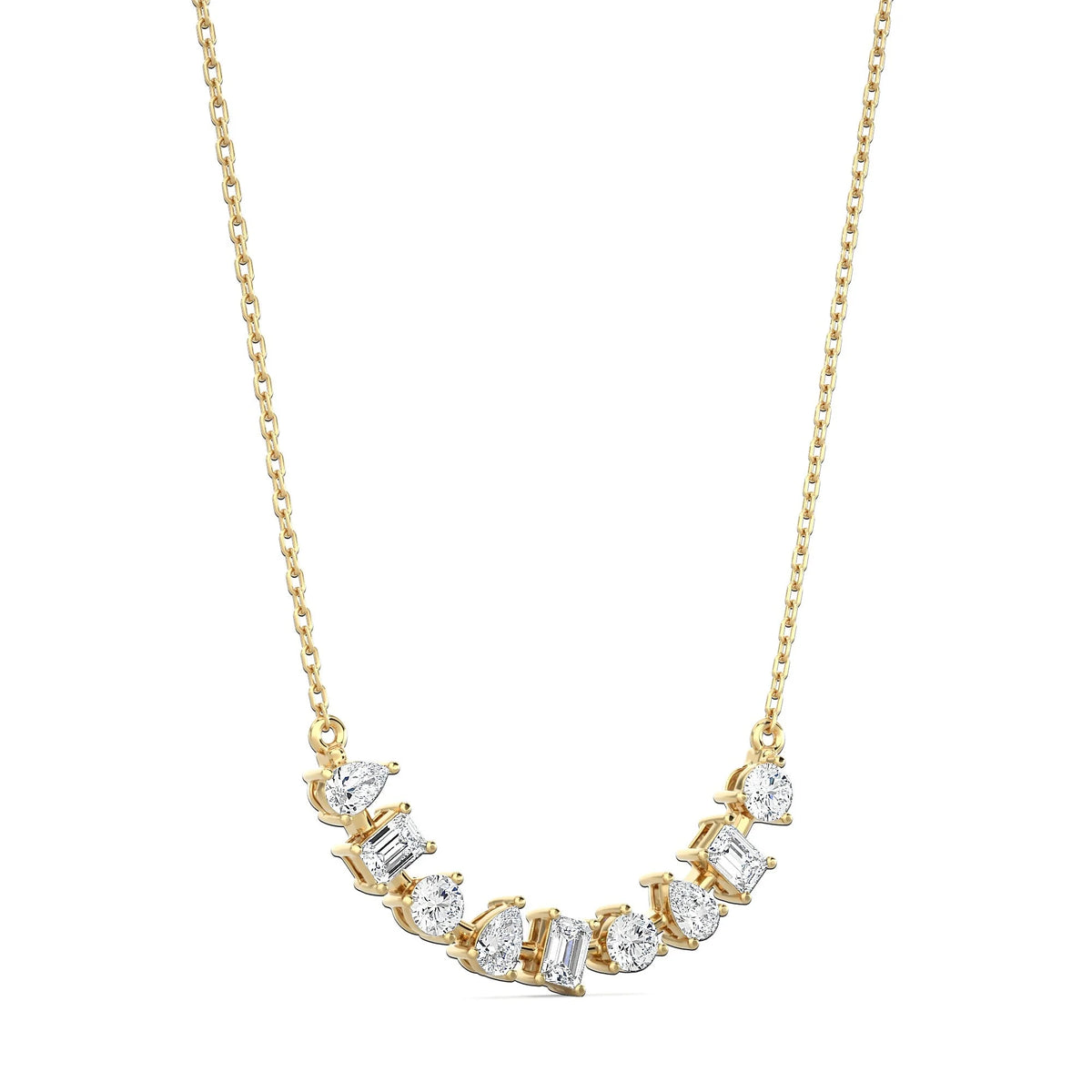 Fancy Shape Necklace