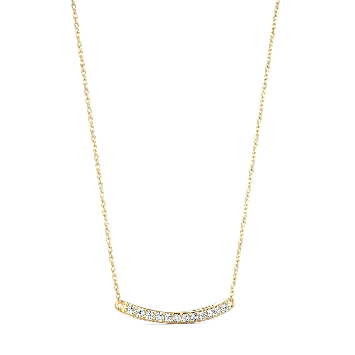 Pavé Line Necklace