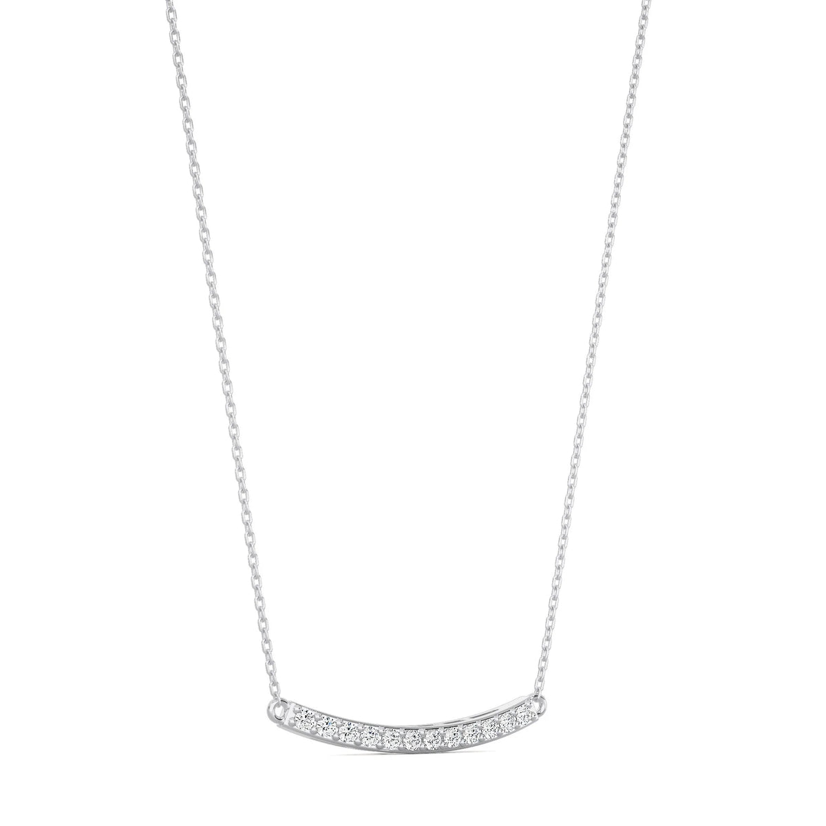 Pavé Line Necklace